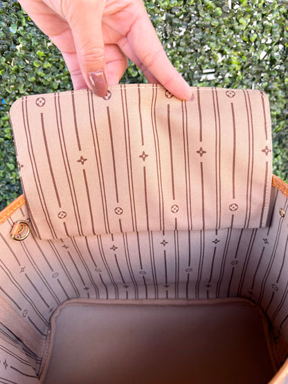 Authentic Preowned Louis Vuitton Neverfull PM Monogram Canvas Beige