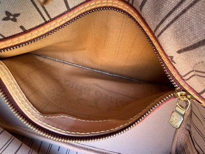 Authentic Preowned Louis Vuitton Neverfull PM Monogram Canvas Beige