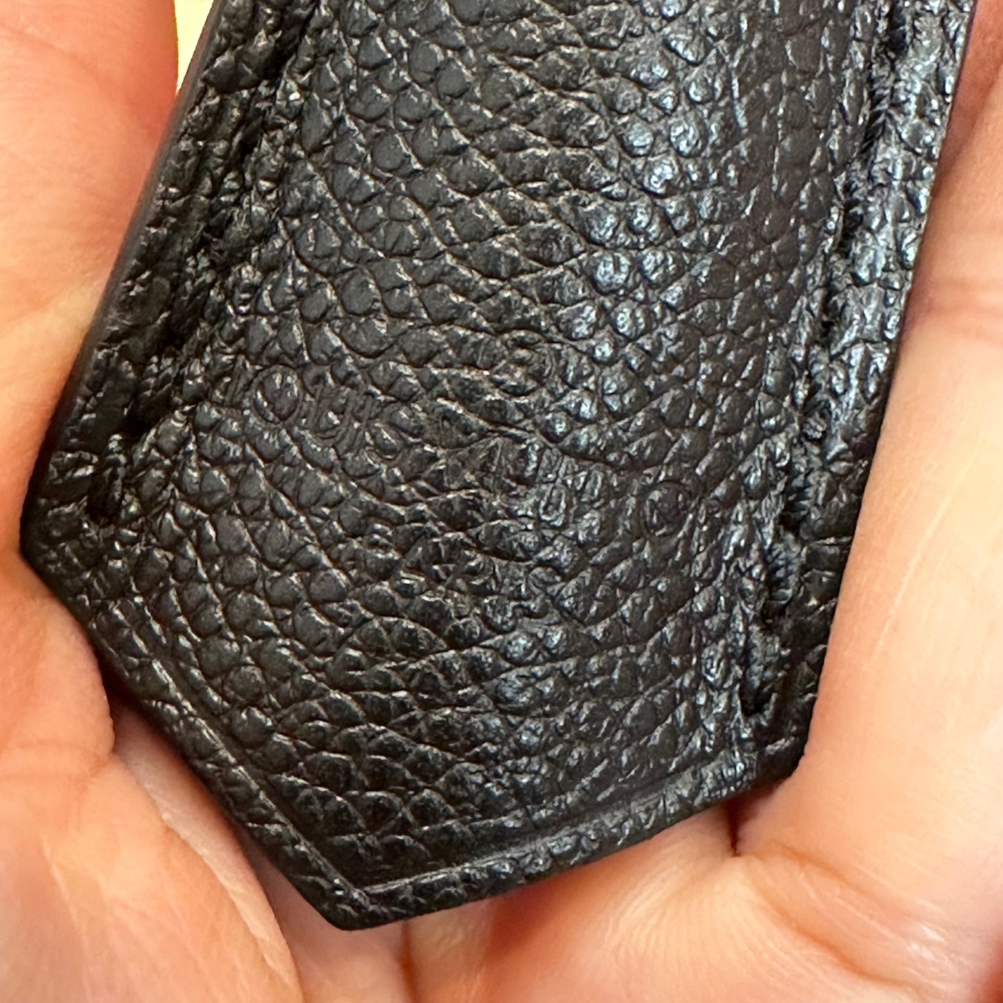 Montaigne BB Black Empreinte Leather