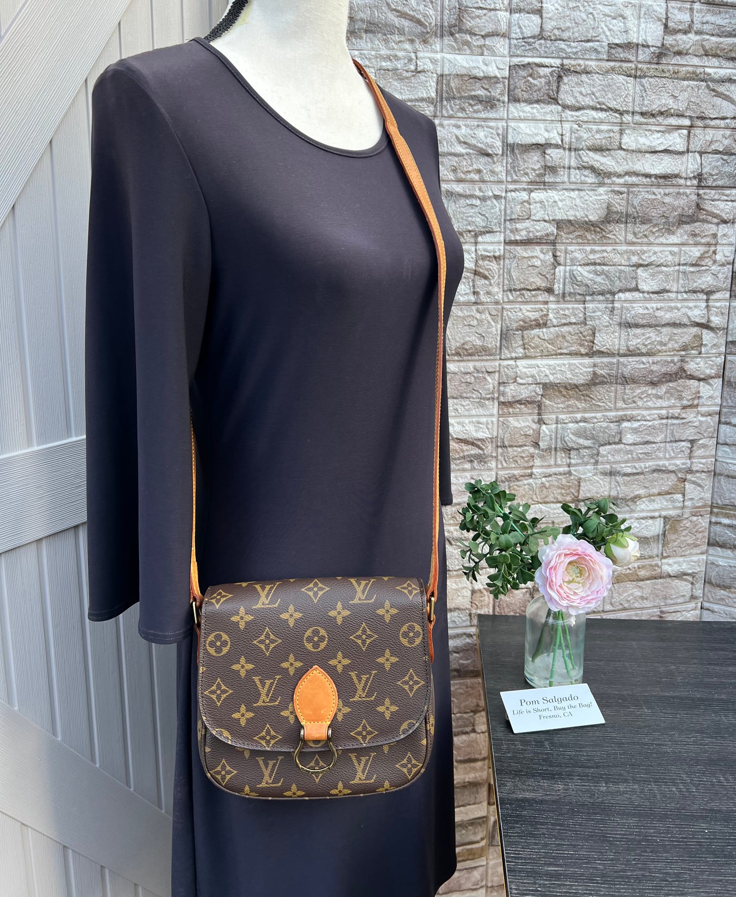 Vintage Saint Cloud MM Crossbody Bag