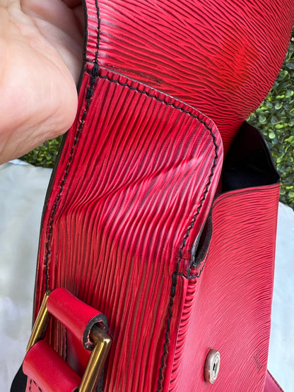 Saint Cloud GM Red Epi Crossbody Bag