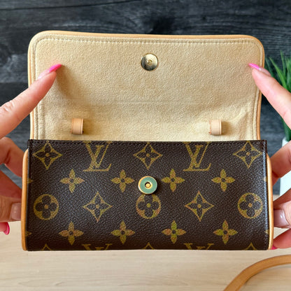 Authentic Preowned LV Monogram Pochette Twin PM Bag