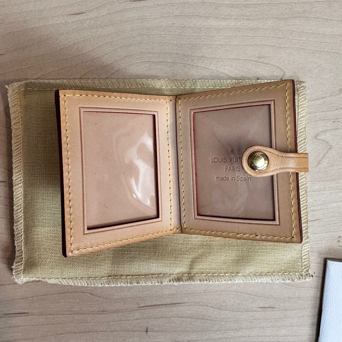 Louis Vuitton Collectible White Multicolor Compact Photo Frame
