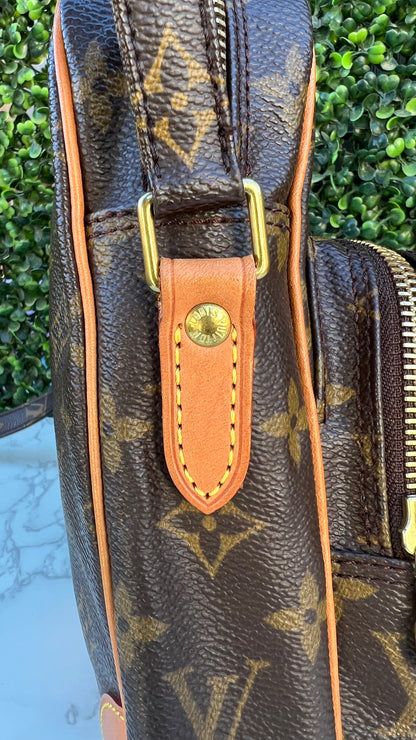 Amazone Monogram Canvas Crossbody Bag