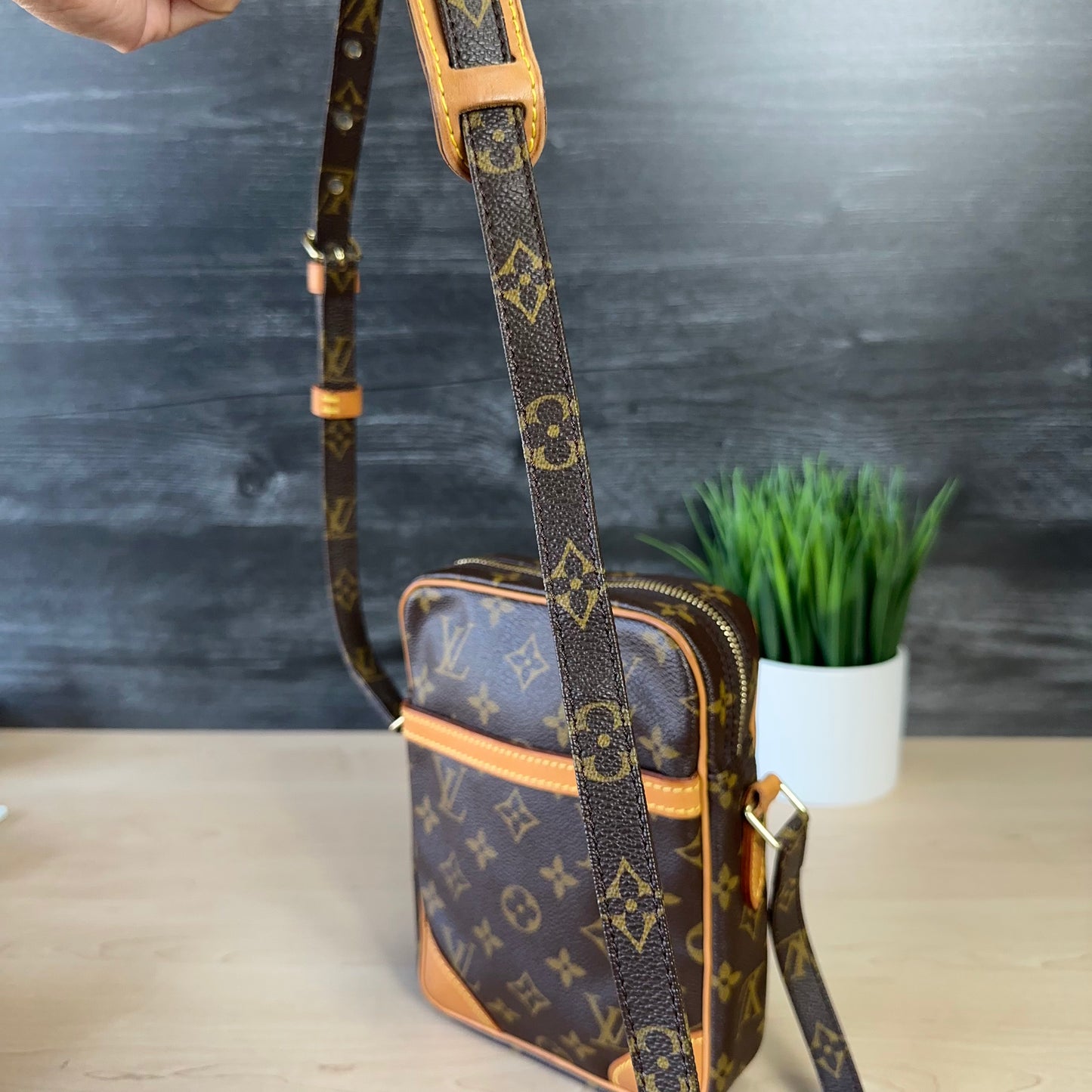 Authentic Preowned Louis Vuitton Danube PM Crossbody