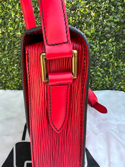 Saint Cloud GM Red Epi Crossbody Bag