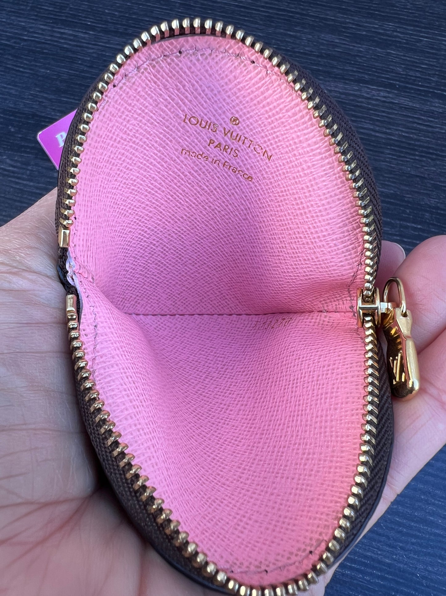 Louis Vuitton Japan Limited Edition Vivienne Christmas Animation Round Coin Purse