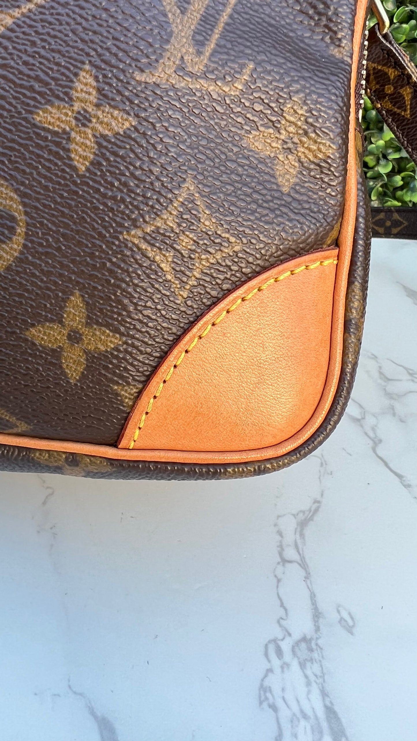 Amazone Monogram Canvas Crossbody Bag