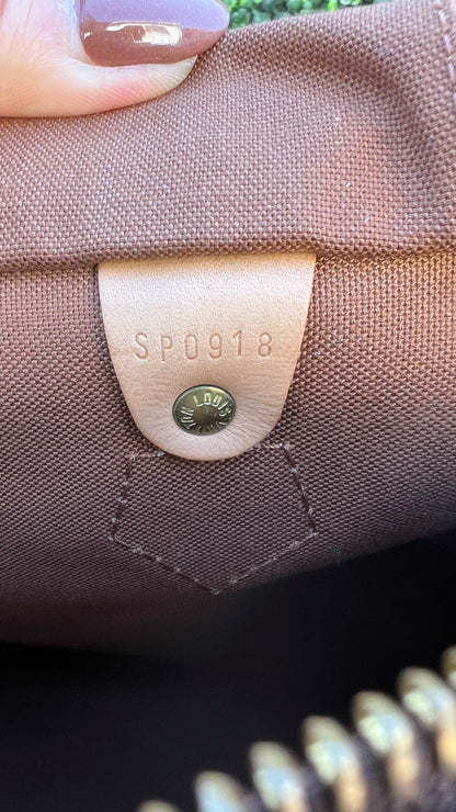 Speedy 30 Monogram Canvas