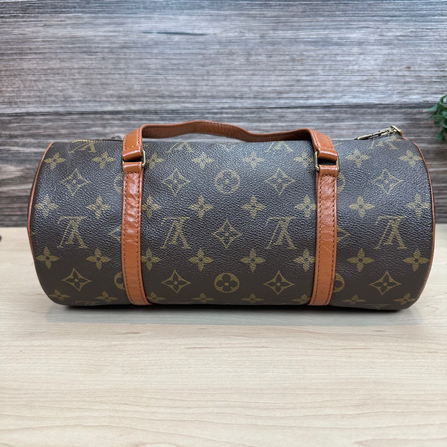 Vintage Papillon 30 Monogram