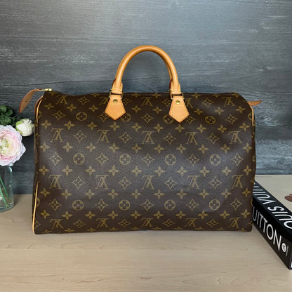 Speedy 40 Monogram Canvas
