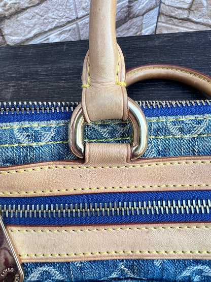 Blue Denim Neo Speedy Bag