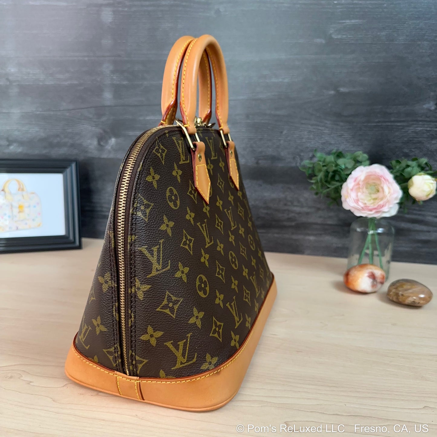 Alma PM Monogram Canvas
