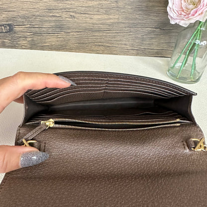 Limited Edition Supreme Monogram Bengal Chain Wallet Beige Pink