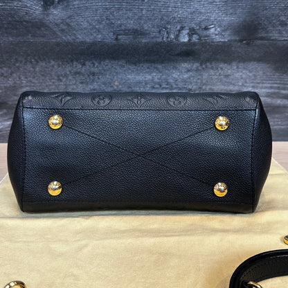 Montaigne BB Black Empreinte Leather