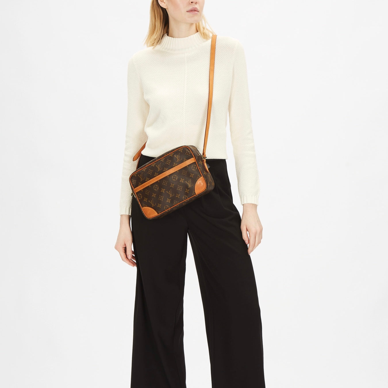 Trocadero 27 Monogram Crossbody Bag