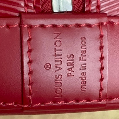 Coquelicot Epi Leather Alma PM