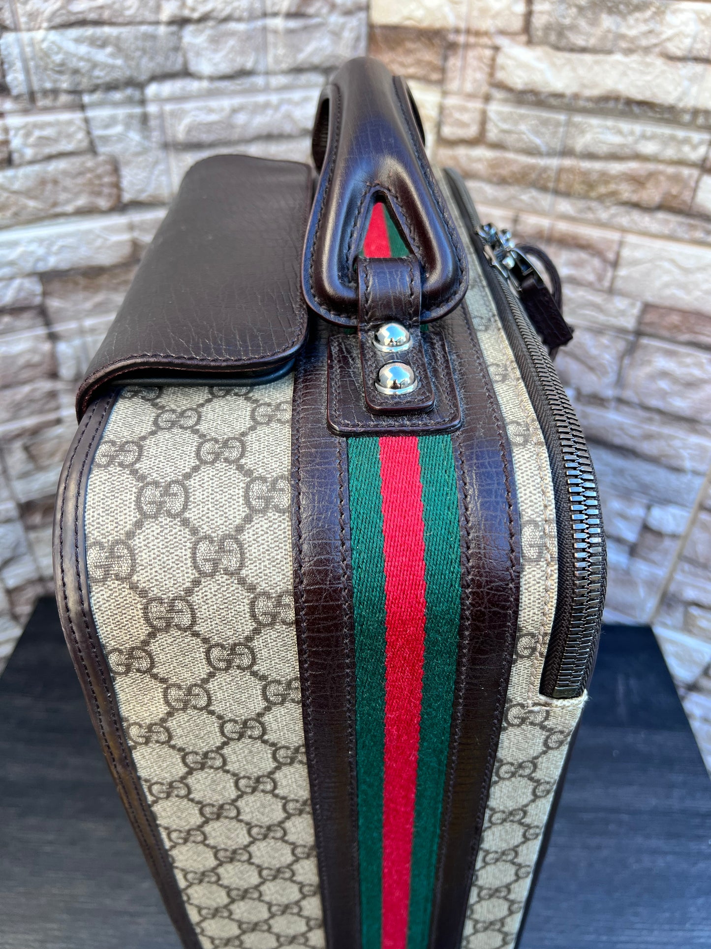 GG Supreme Rolling Suitcase