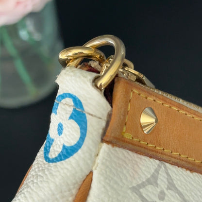 Limited Edition White Multicolore Pochette Accessories