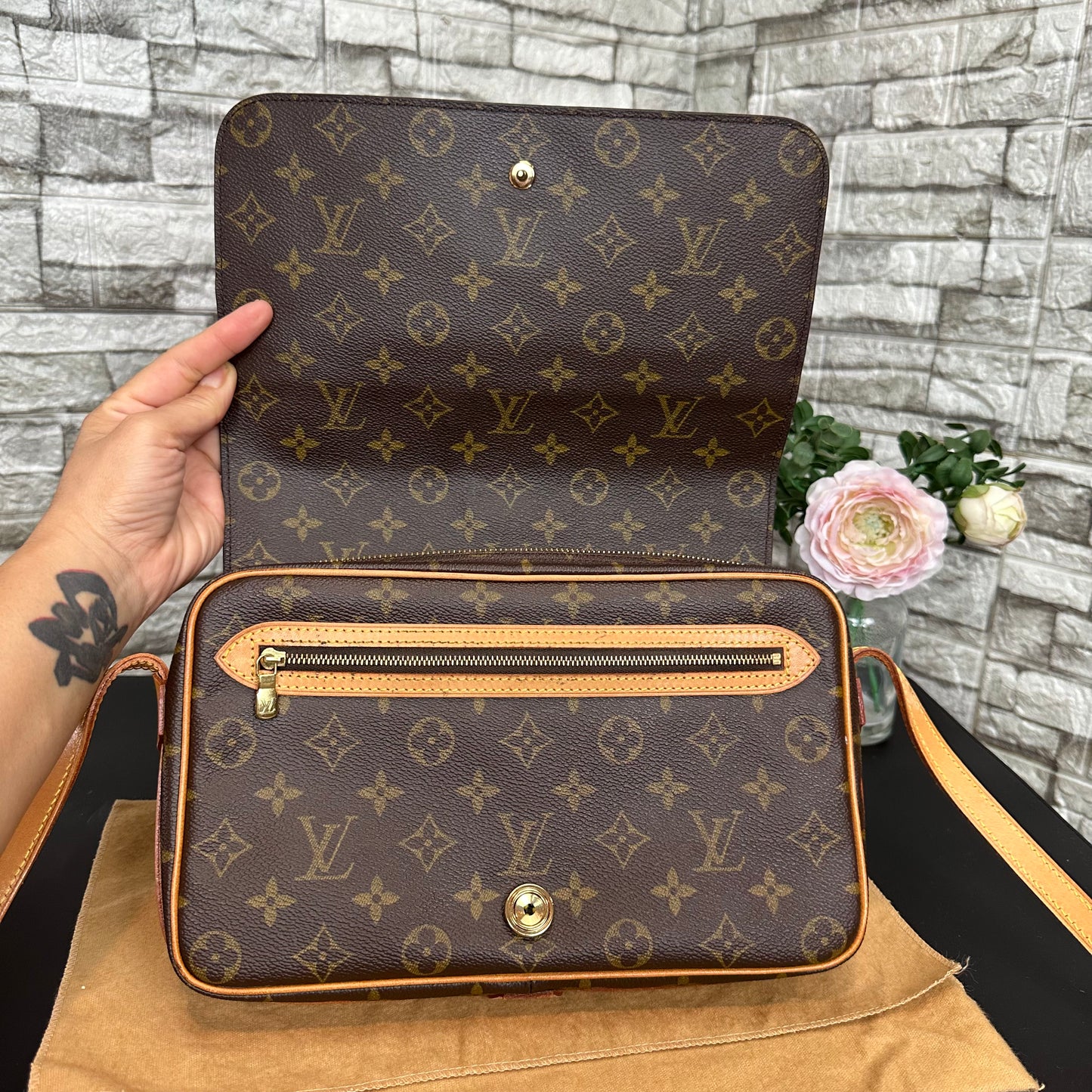 Saint-Germain GM Monogram Crossbody Bag