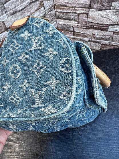 Blue Denim Neo Speedy Bag