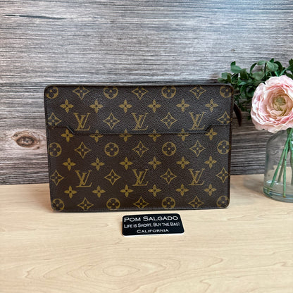 Pochette Homme Monogram Canvas