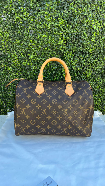 Speedy 30 Monogram Canvas