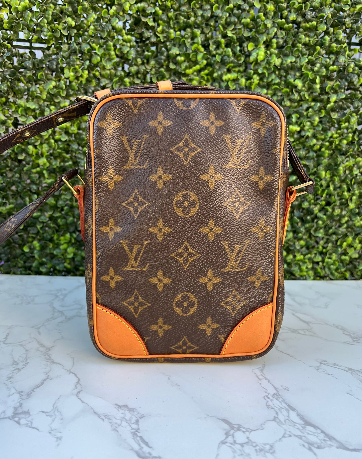 Amazone Monogram Canvas Crossbody Bag
