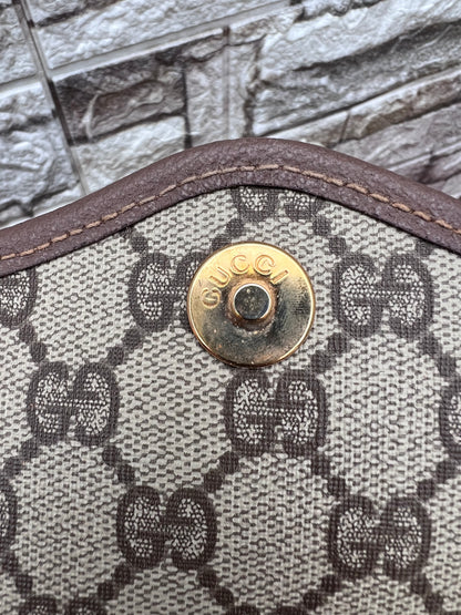 Vintage Sherry Line Crossbody Flap Bag