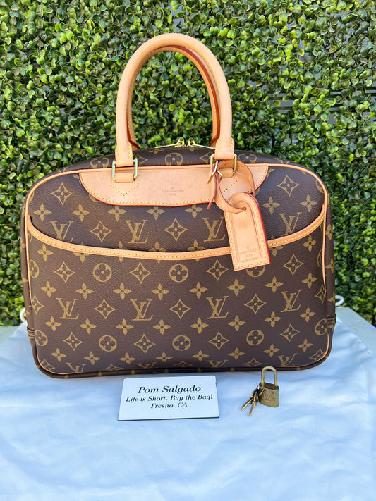 Authentic Preowned Deauville Bag Monogram Canvas