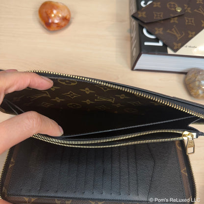Daily Travel Organizer Wallet Monogram Canvas Noir