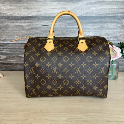 Speedy 30 Monogram Canvas