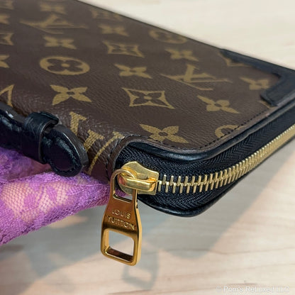 Daily Travel Organizer Wallet Monogram Canvas Noir