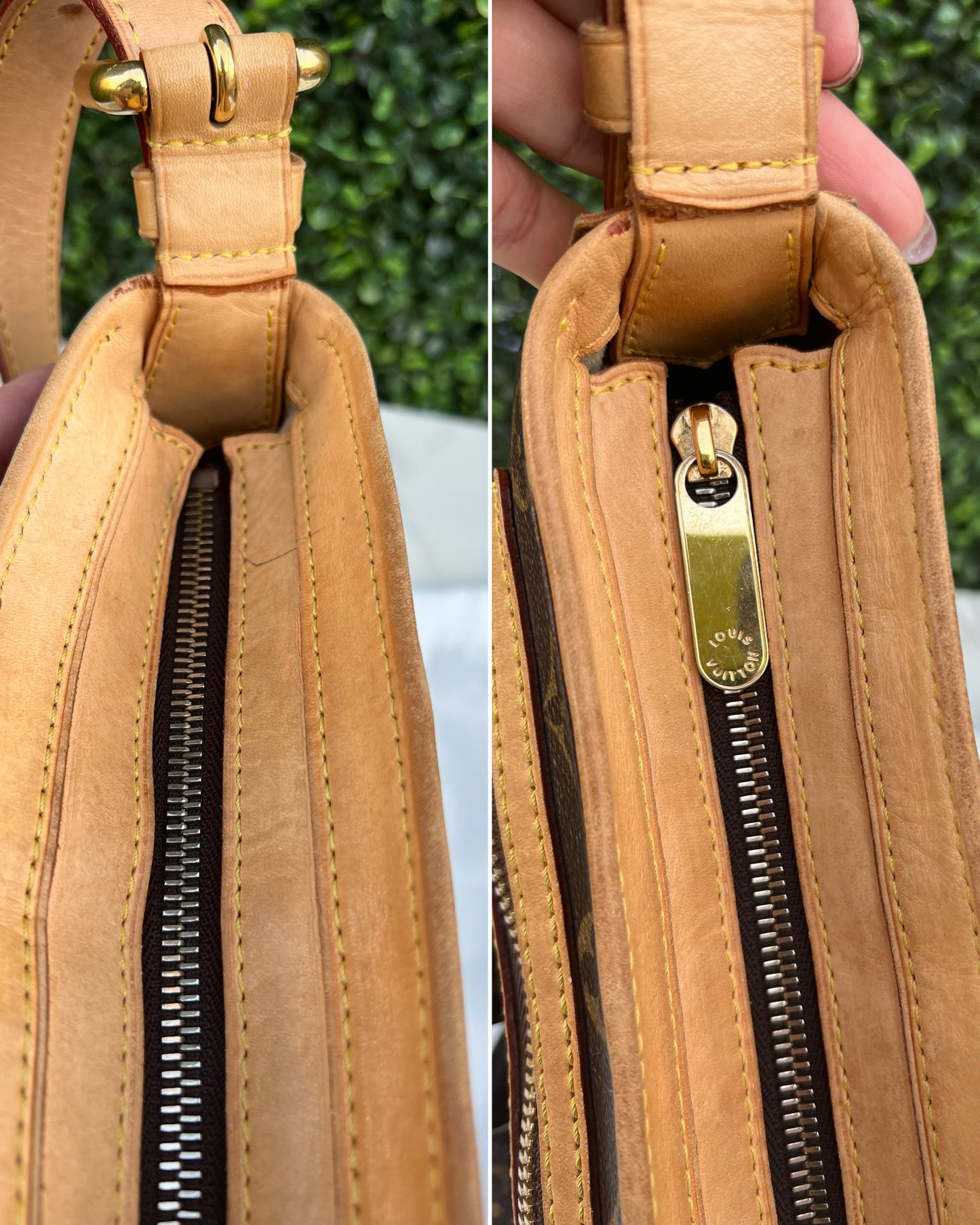 Hudson GM Crossbody Bag With Two Straps Monogram Canvas