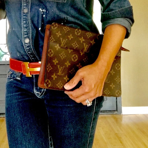 Pochette Homme Monogram Canvas
