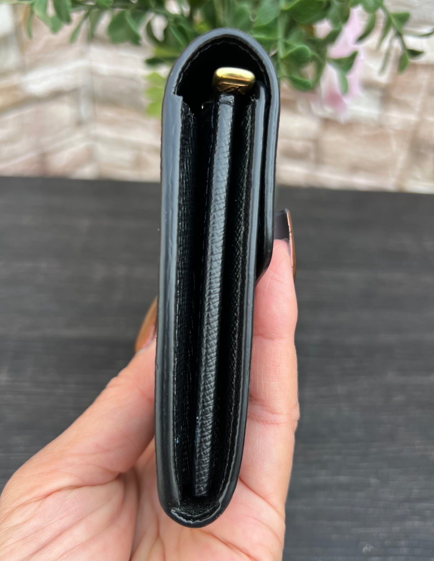 Limited Edition Blossom Noir Sarah Wallet