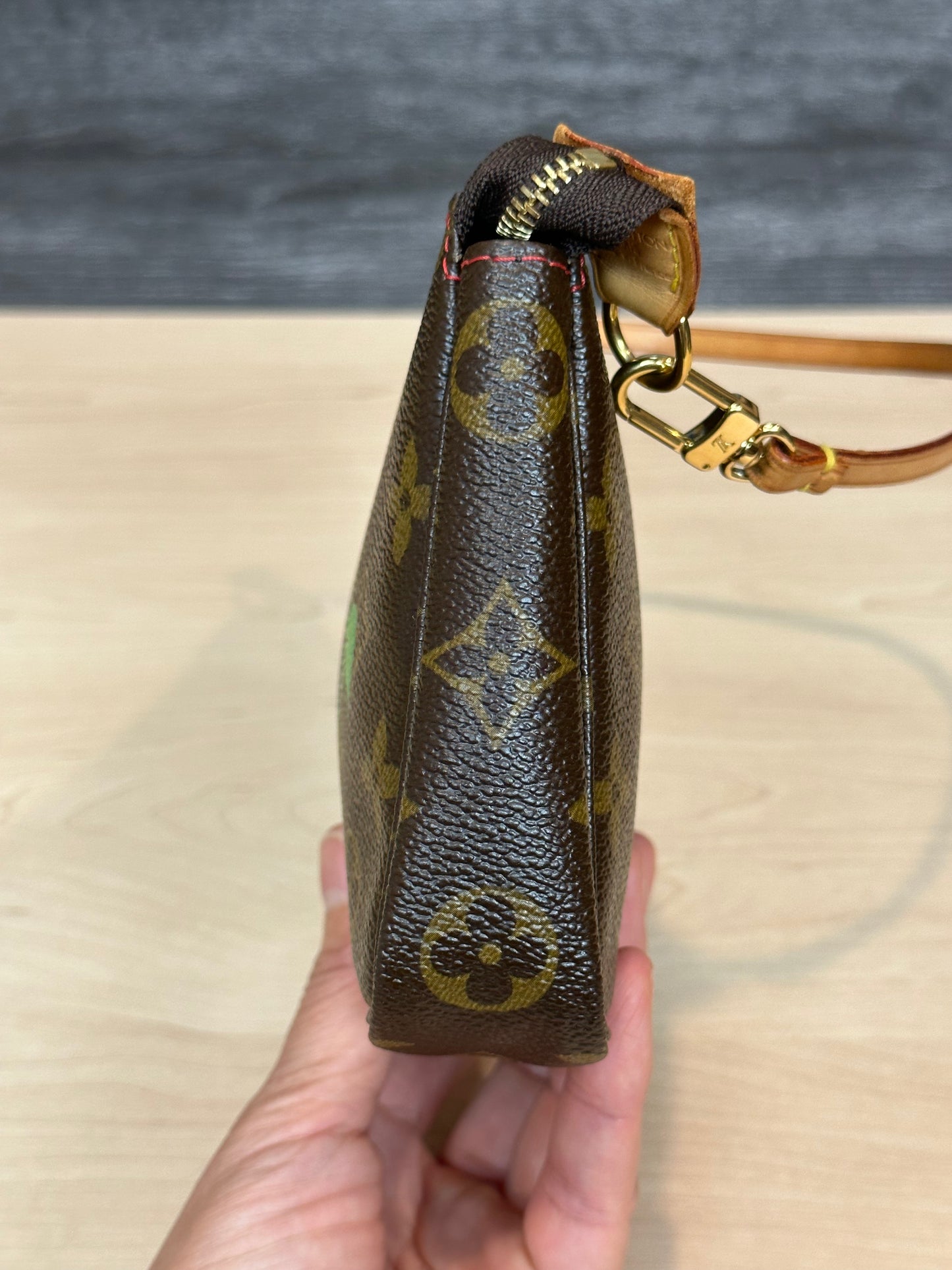 Authentic Preowned Takashi Murakami's Cherry Pochette Accessories (Cerises)