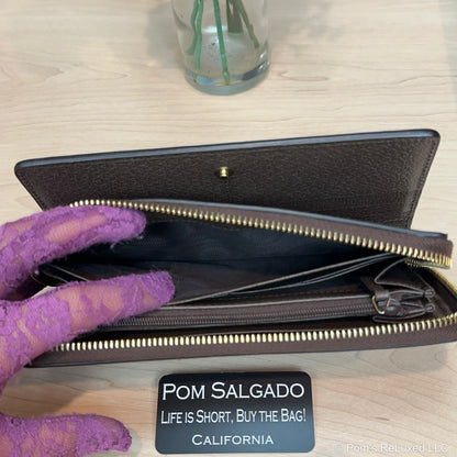 Gucci GG Supreme Bengal Tiger Print Zip Wallet