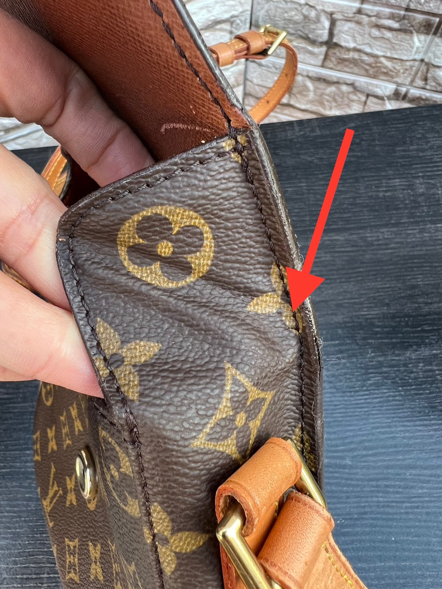 Vintage Saint Cloud MM Crossbody Bag