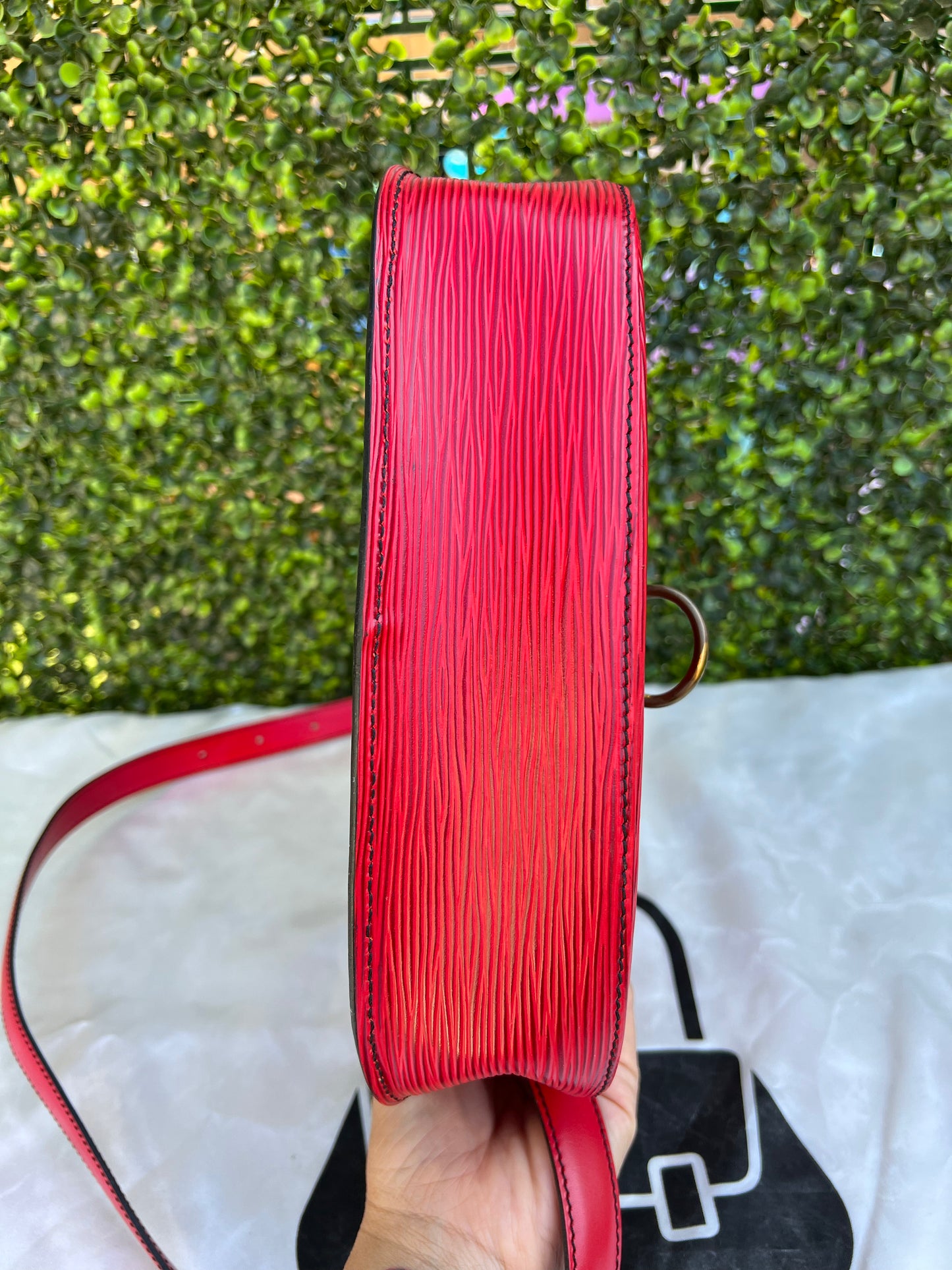 Saint Cloud GM Red Epi Crossbody Bag