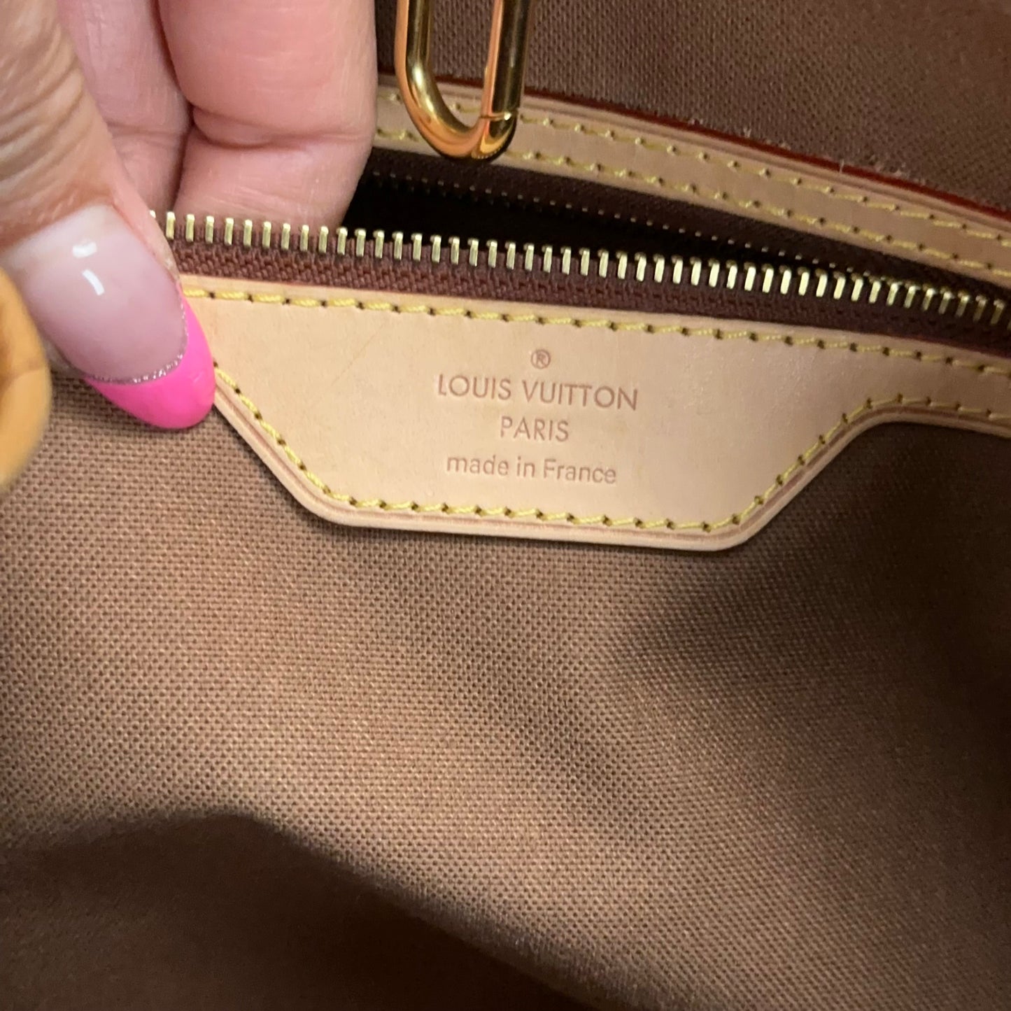 Authentic Preowned Louis Vuitton Batignolles Tote
