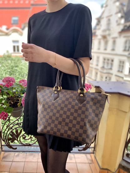 Saleya PM Damier Ebene Tote