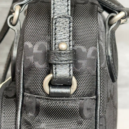 GG Black Econyl Off The Grid Crossbody Bag