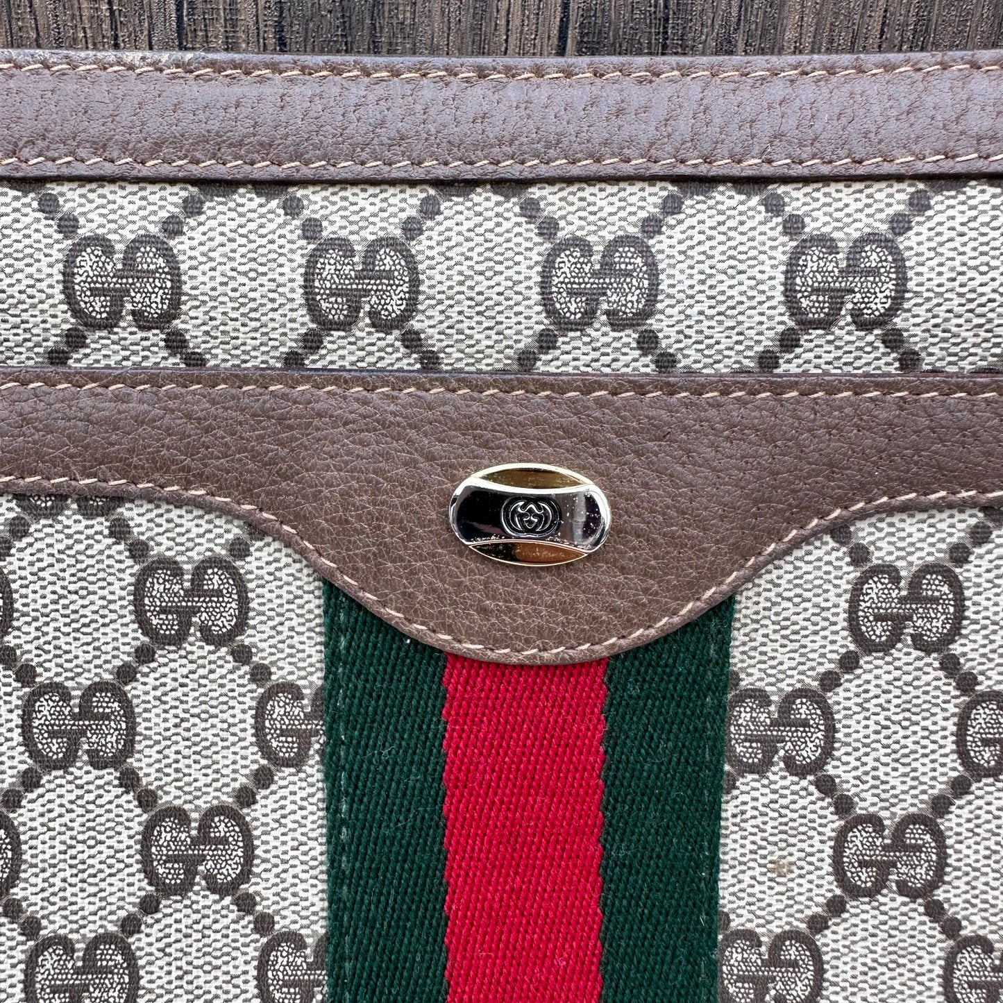 Vintage Sherry Line Supreme Shoulder Bag