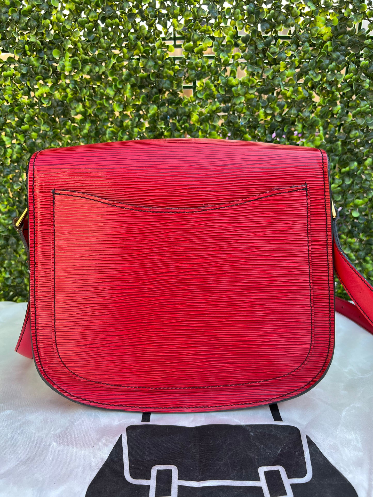 Saint Cloud GM Red Epi Crossbody Bag
