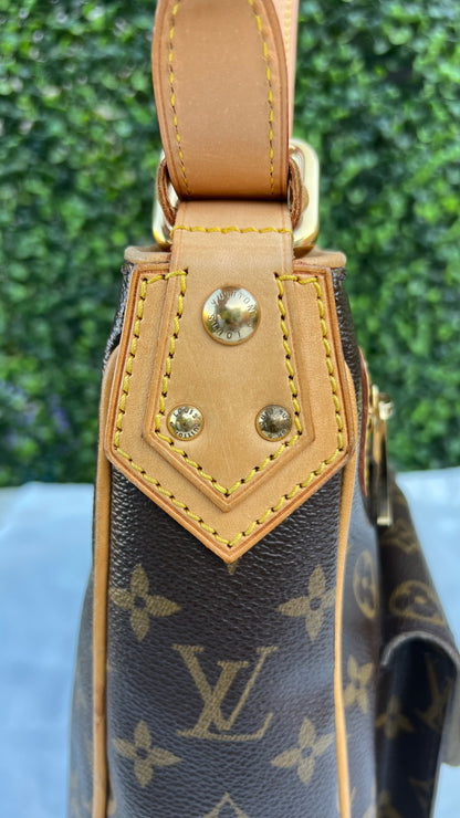 Hudson GM Crossbody Bag With Two Straps Monogram Canvas