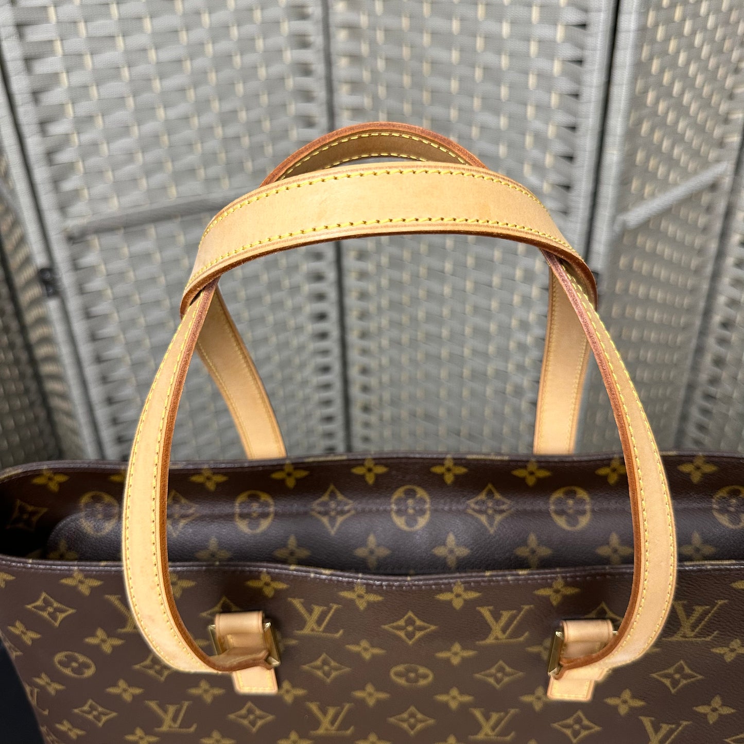 Luco Monogram Canvas Tote