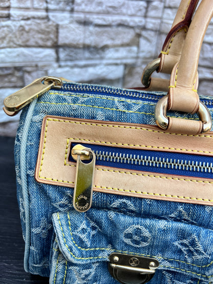 Blue Denim Neo Speedy Bag