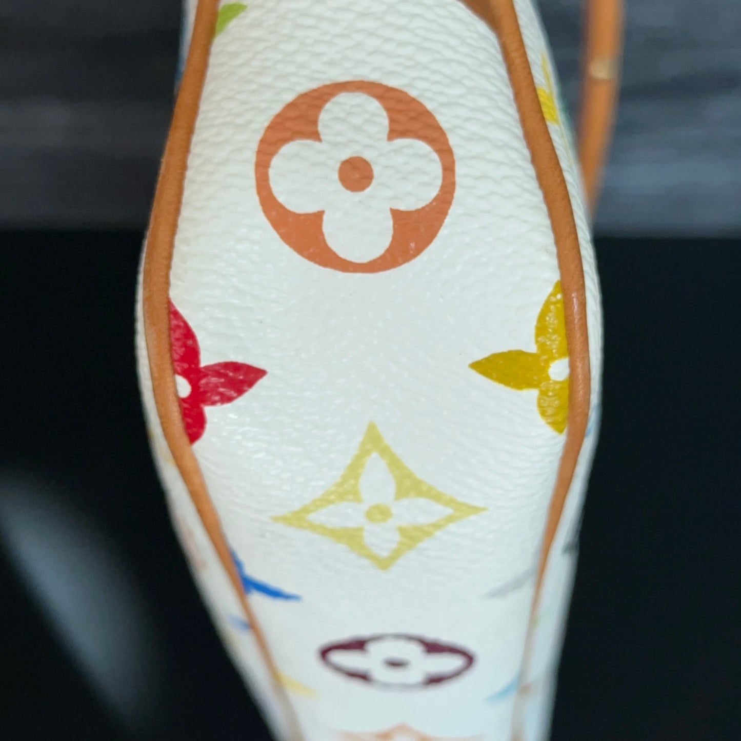 Limited Edition White Multicolore Pochette Accessories