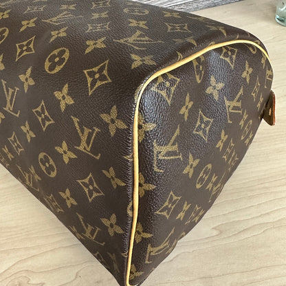 Speedy 30 Monogram Canvas